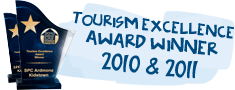Tourism Excellence Award Winner 2010 and 2011